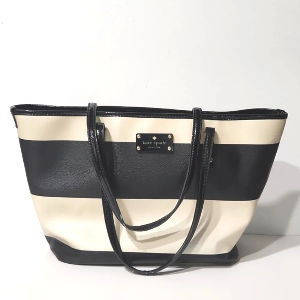 Kate Spade Boutique Harmony Large Striped Tote